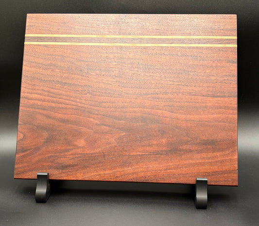 Black Walnut & Hard Maple Edge-Grain Cutting Board