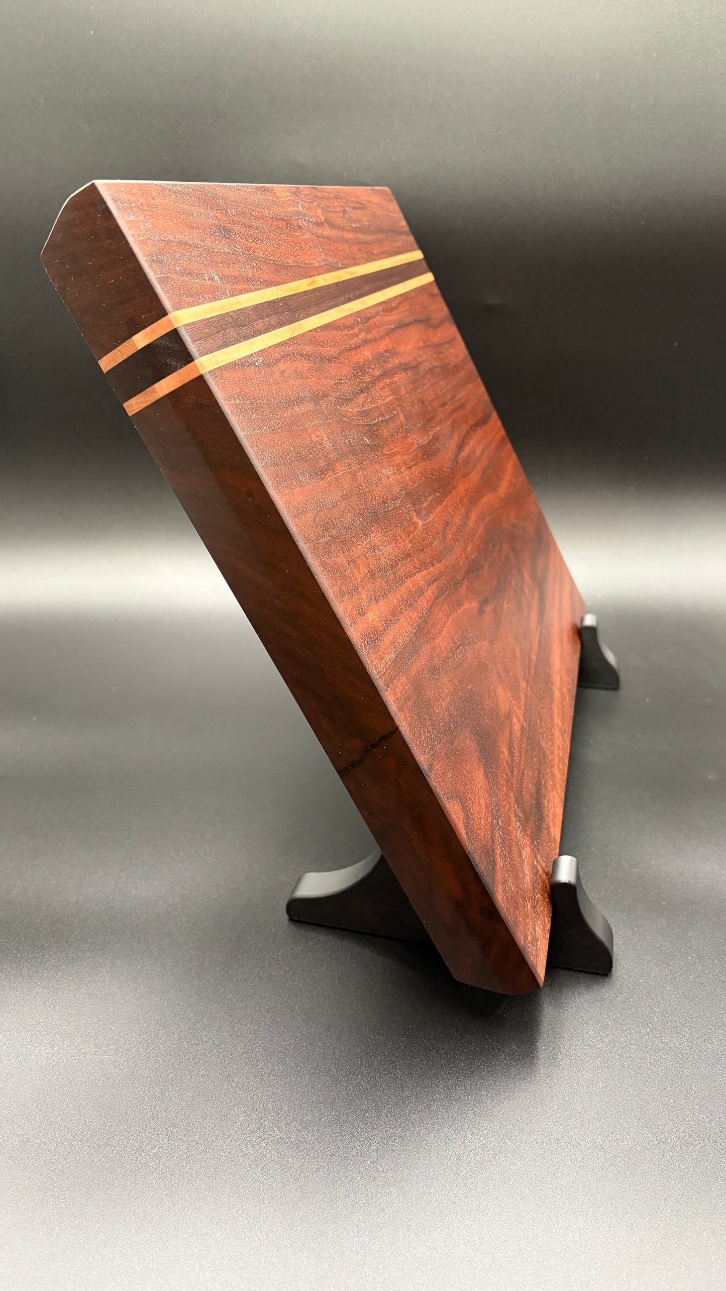 Black Walnut & Hard Maple Edge-Grain Cutting Board