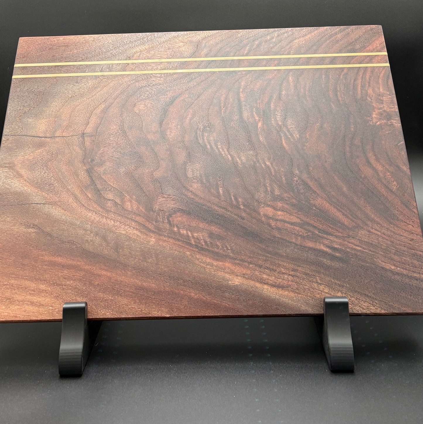 Black Walnut & Hard Maple Edge-Grain Cutting Board